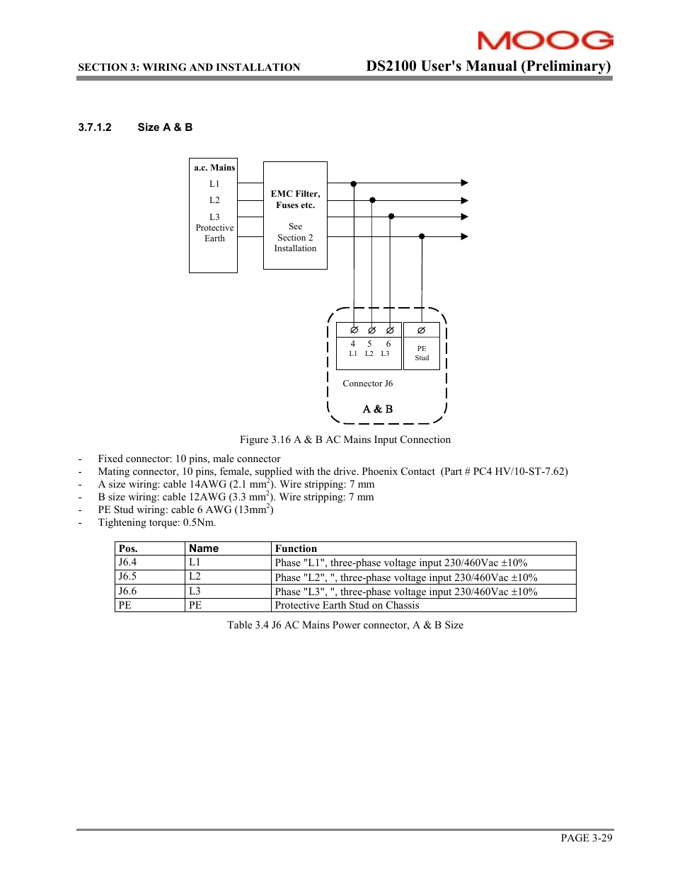 Ds2100 user's manual (preliminary) | Moog DS2100 User Manual | Page 35 / 81
