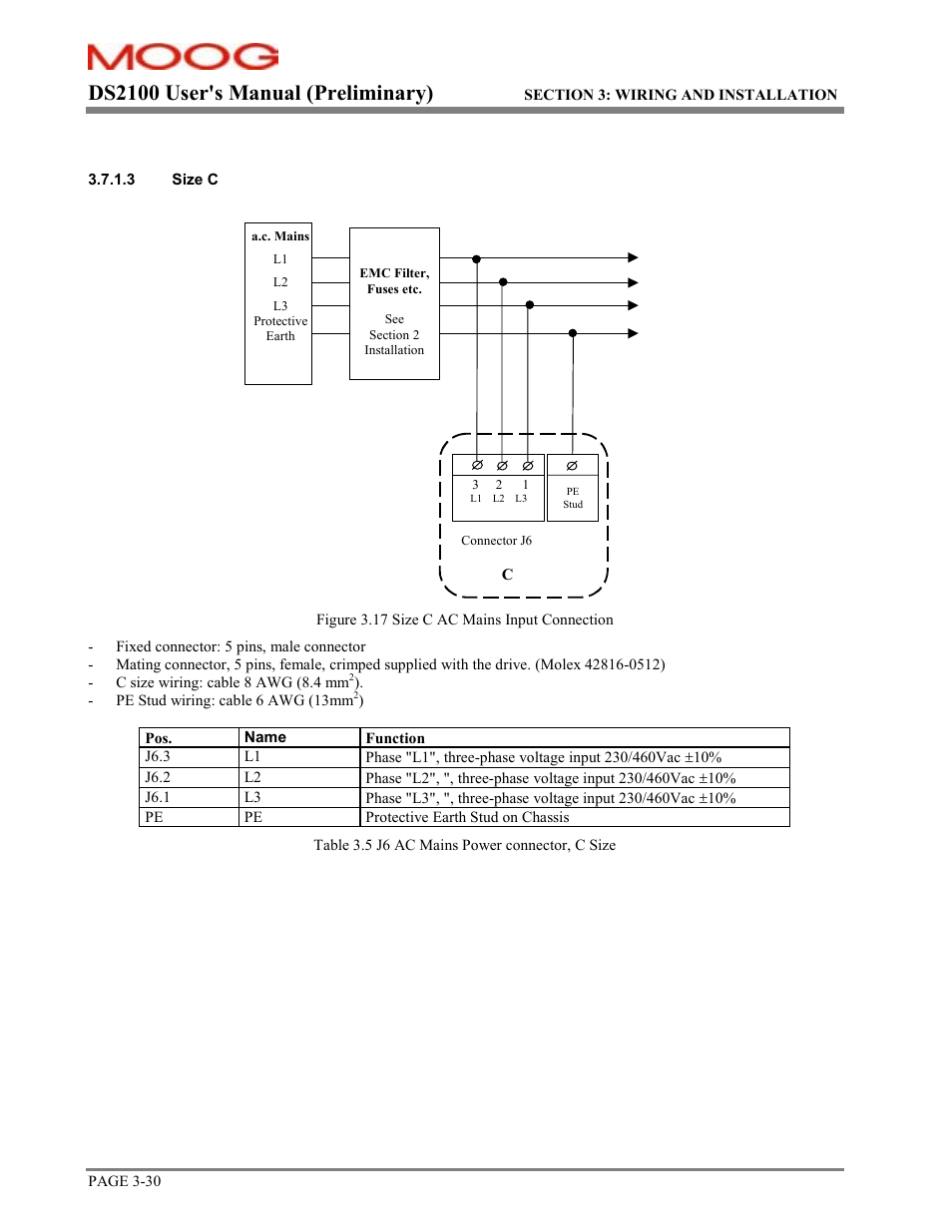 Ds2100 user's manual (preliminary) | Moog DS2100 User Manual | Page 36 / 81