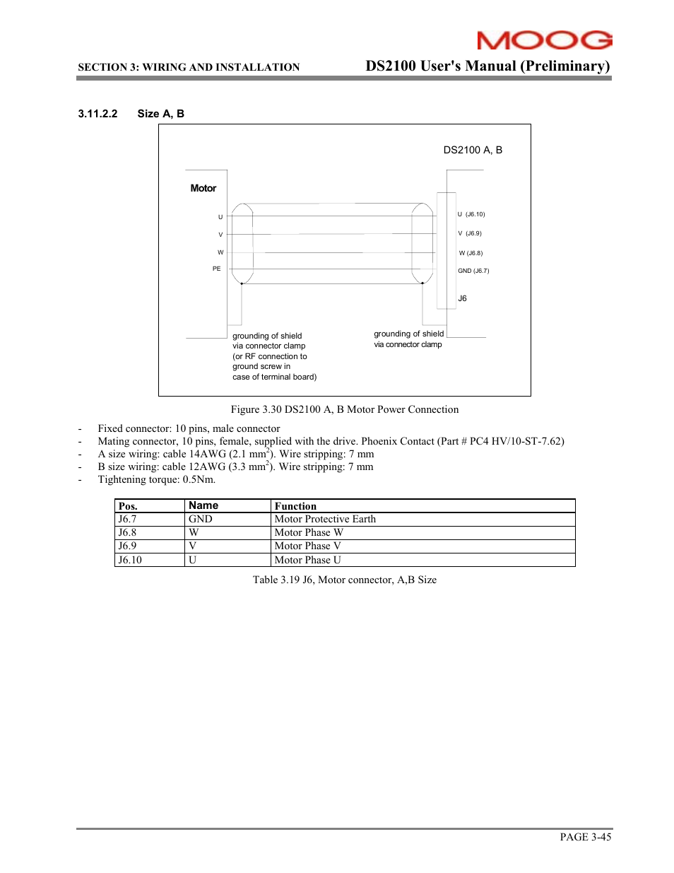 Ds2100 user's manual (preliminary) | Moog DS2100 User Manual | Page 51 / 81