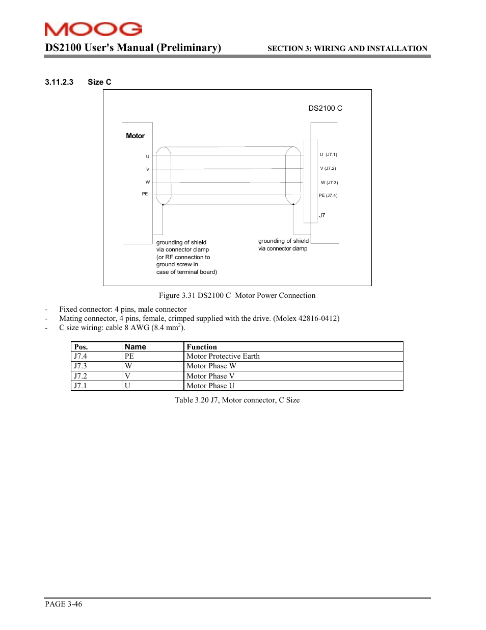 Ds2100 user's manual (preliminary) | Moog DS2100 User Manual | Page 52 / 81