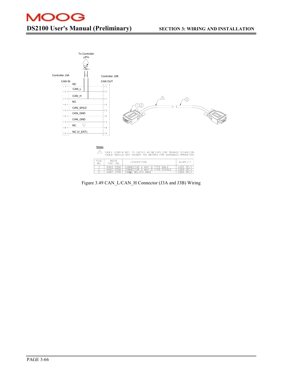 Ds2100 user's manual (preliminary) | Moog DS2100 User Manual | Page 72 / 81