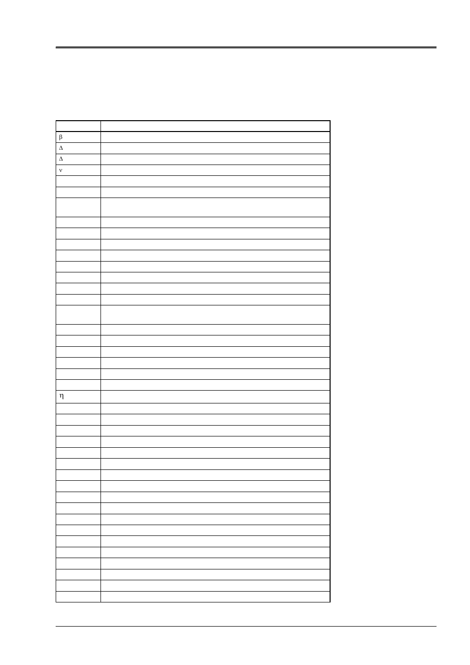 12 appendix, 1 abbreviations, symbols and code letters | Moog RKP-II User Manual | Page 69 / 72