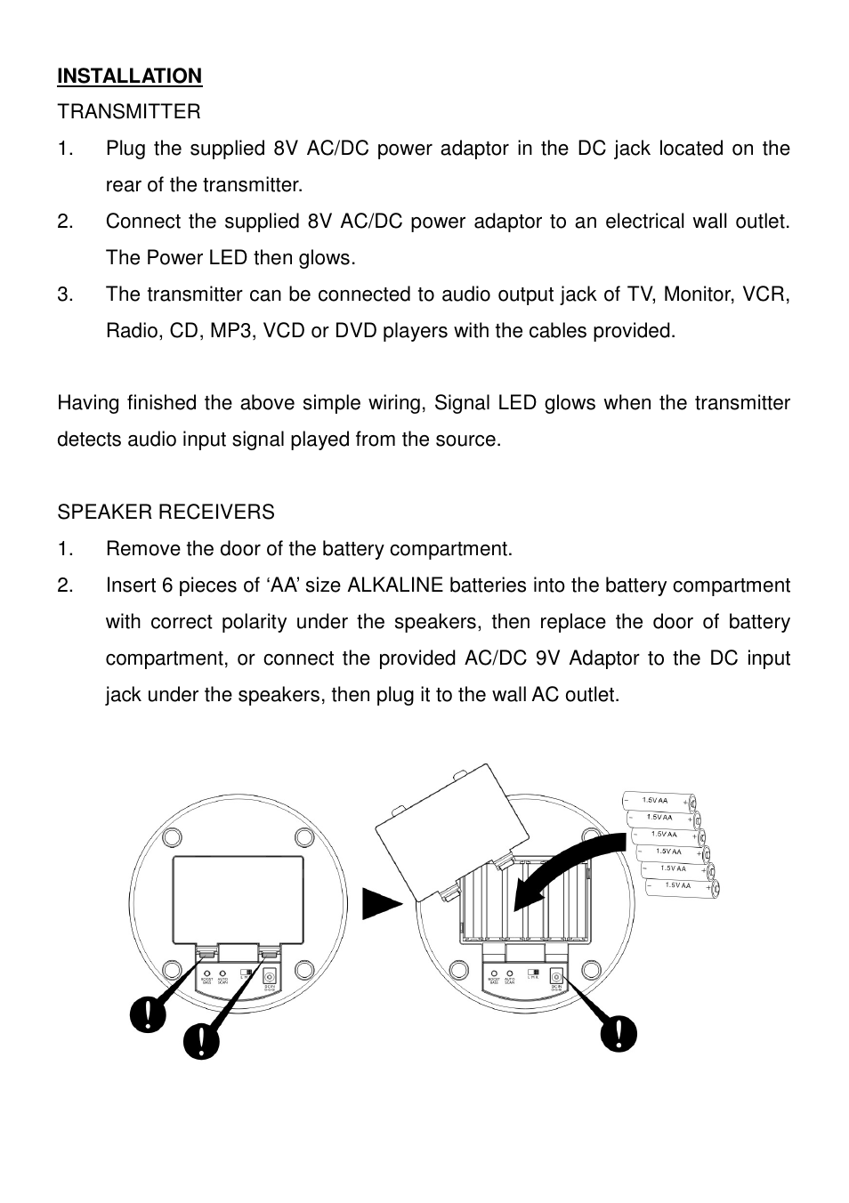 Mark Feldstein & Assoc SP4080 User Manual | Page 4 / 8