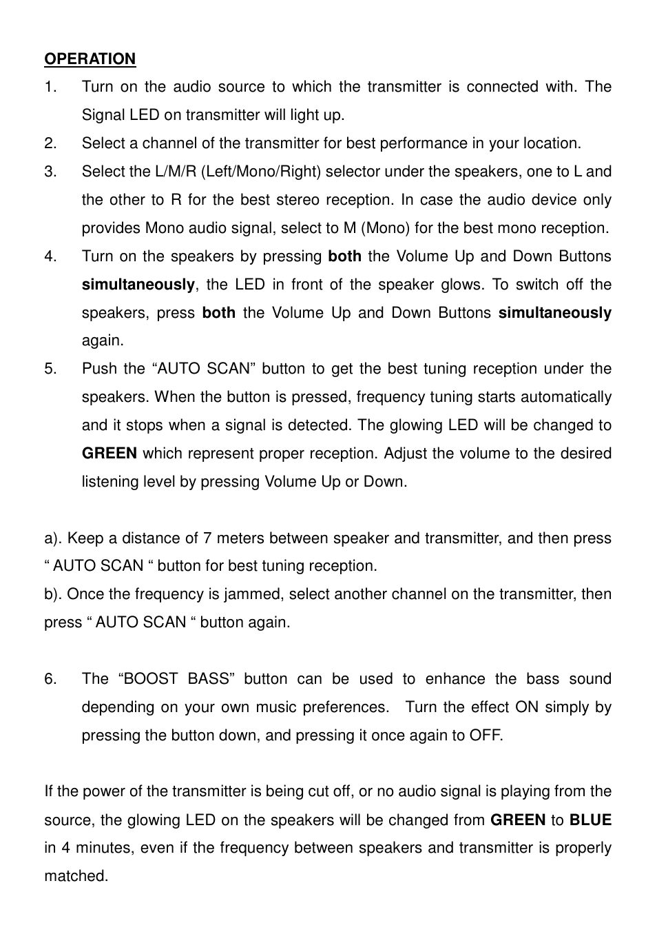 Mark Feldstein & Assoc SP4080 User Manual | Page 5 / 8