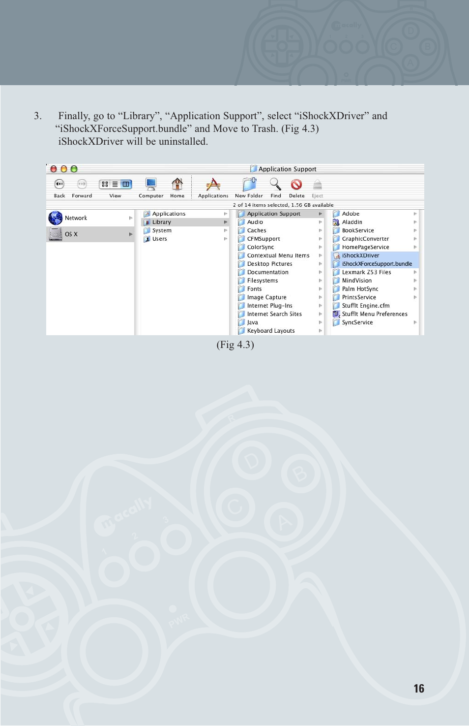 Ad c b | Macally OS X User Manual | Page 16 / 17