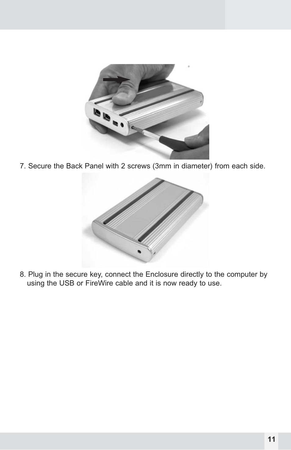 Macally PHR-250CE User Manual | Page 11 / 22