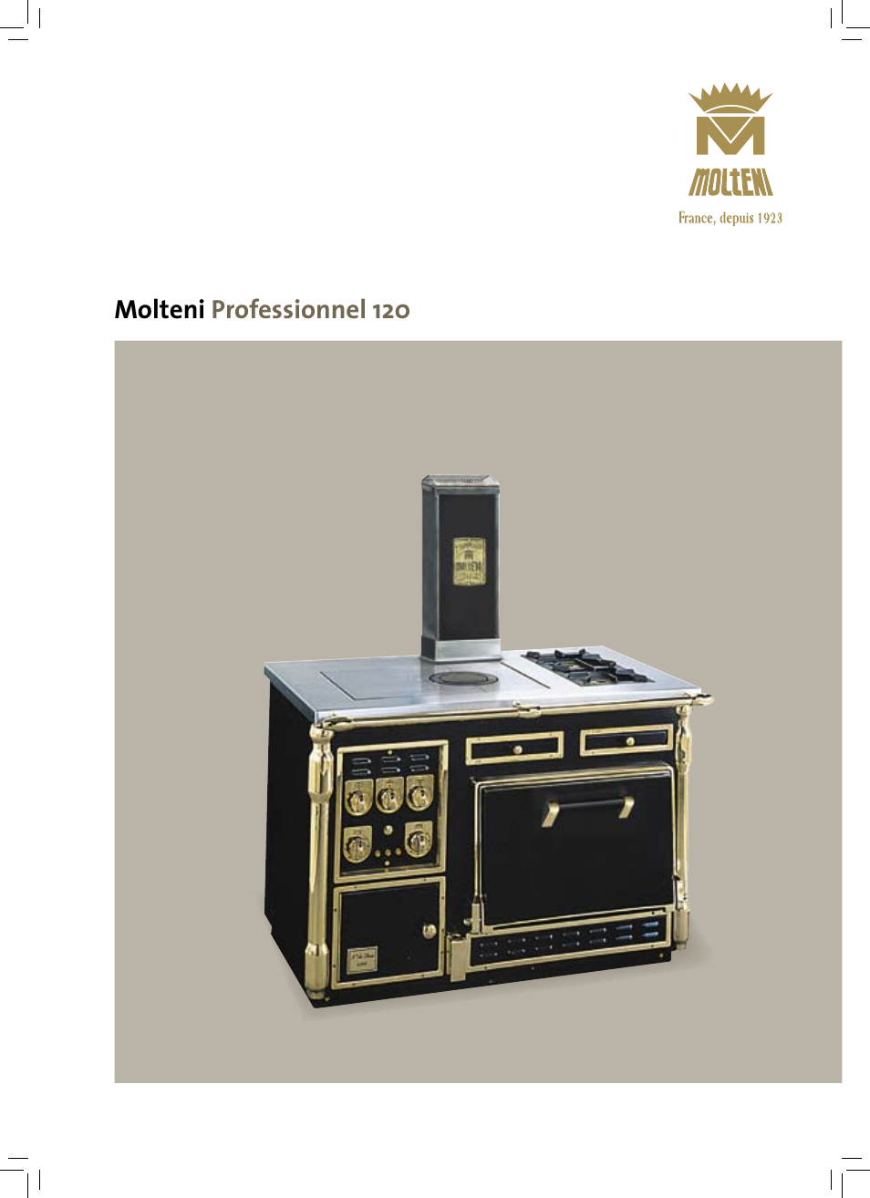 Molteni Professionel 120 User Manual | 2 pages