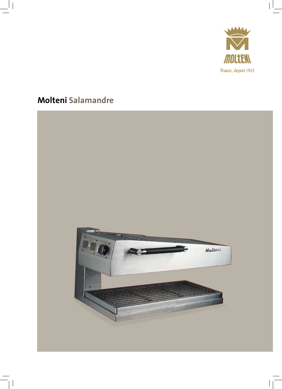 Molteni Salamandre User Manual | 2 pages