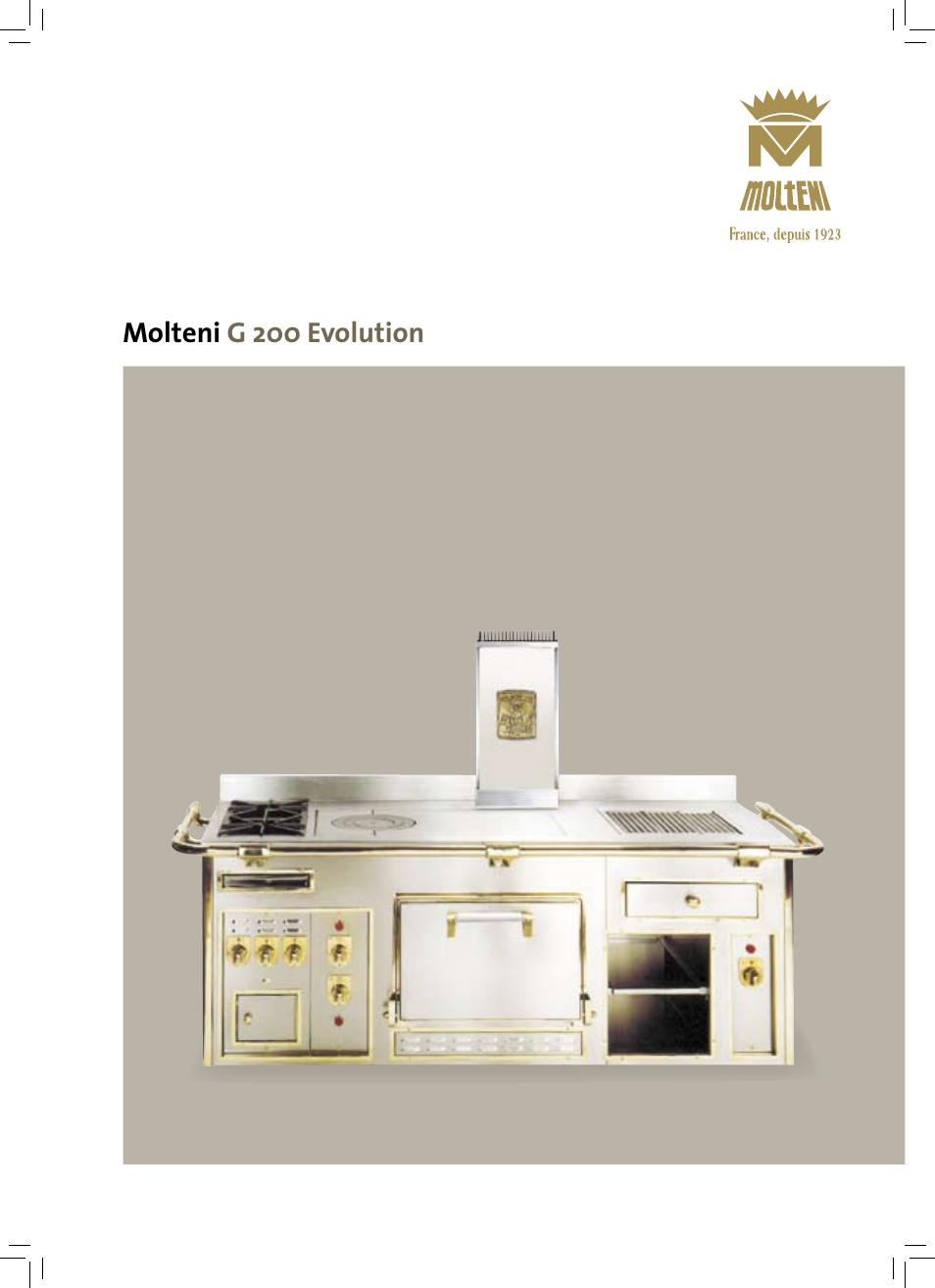 Molteni Evolution G 200 User Manual | 2 pages