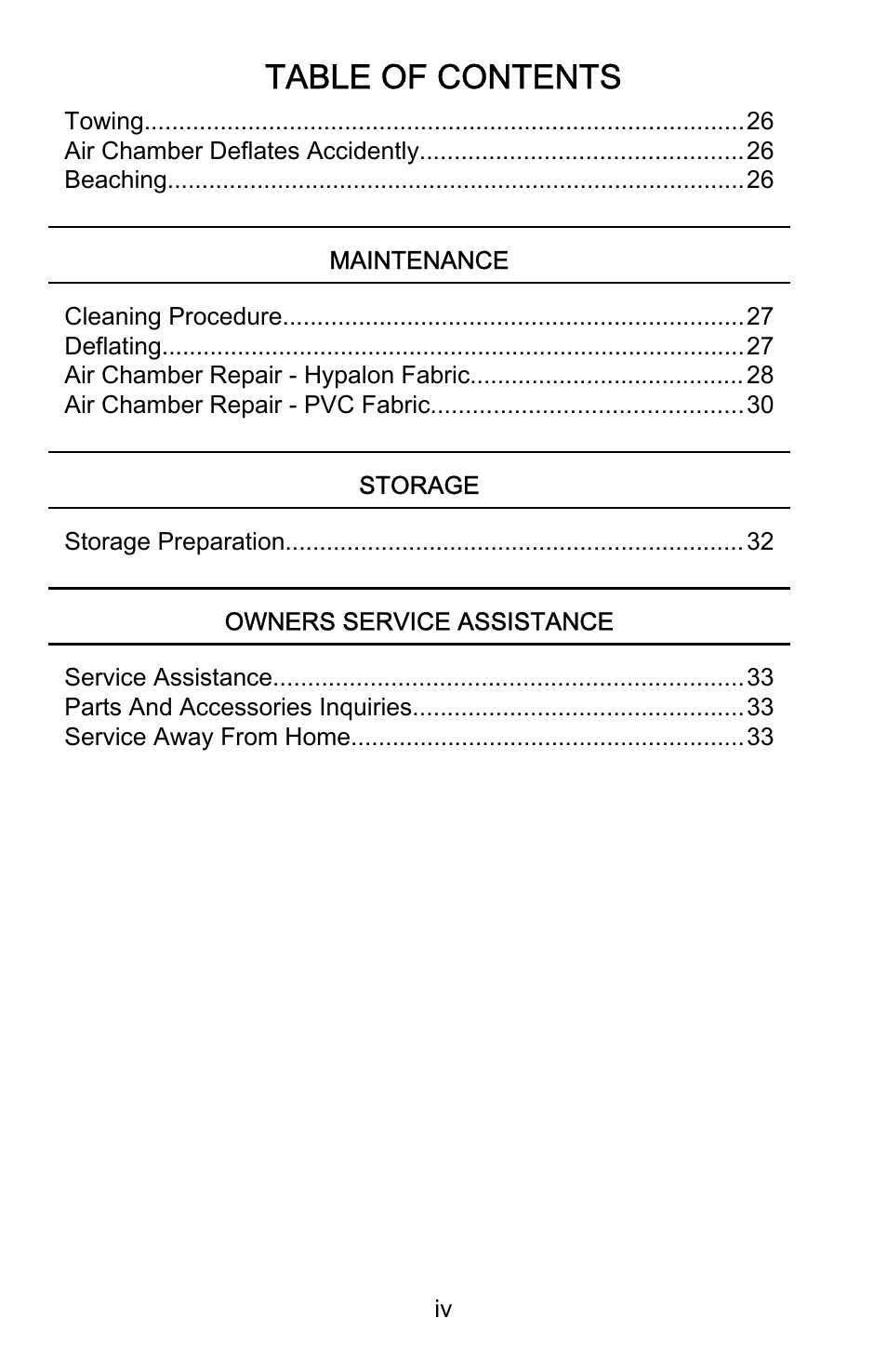 Mercury Marine Dynamic 899337001 User Manual | Page 4 / 37
