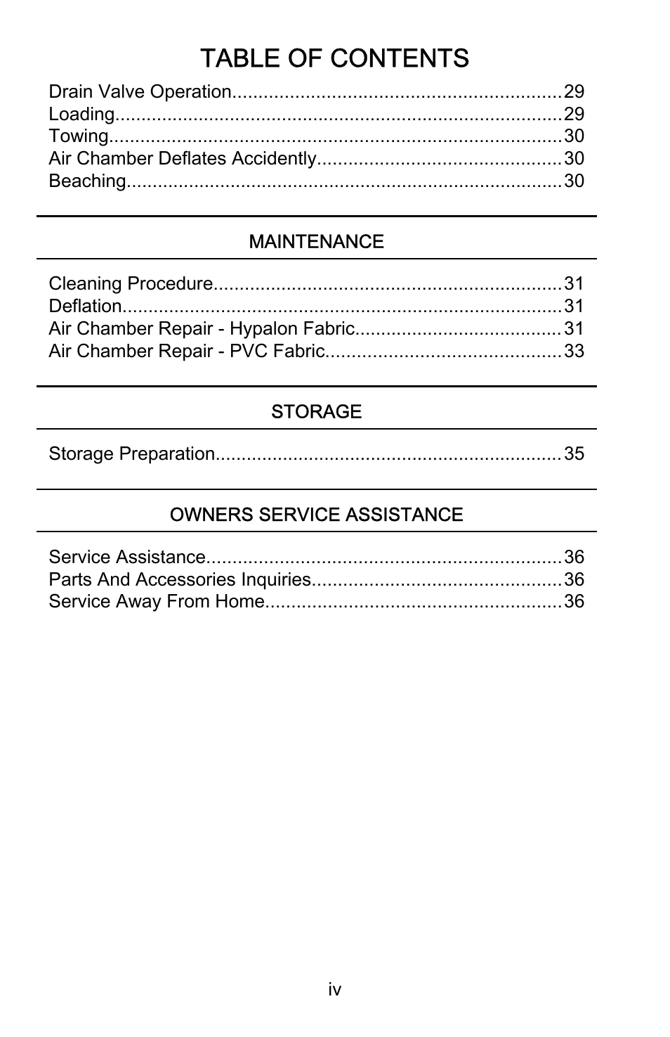 Mercury Marine Ocean Runner 898393001 User Manual | Page 4 / 40
