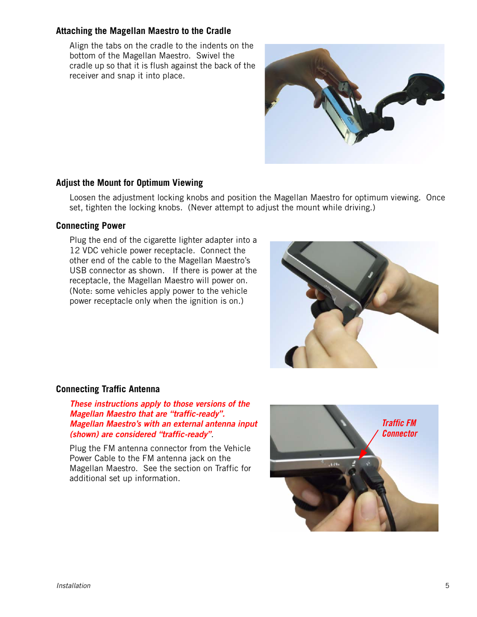 Magellan Maestro 3200 User Manual | Page 13 / 60