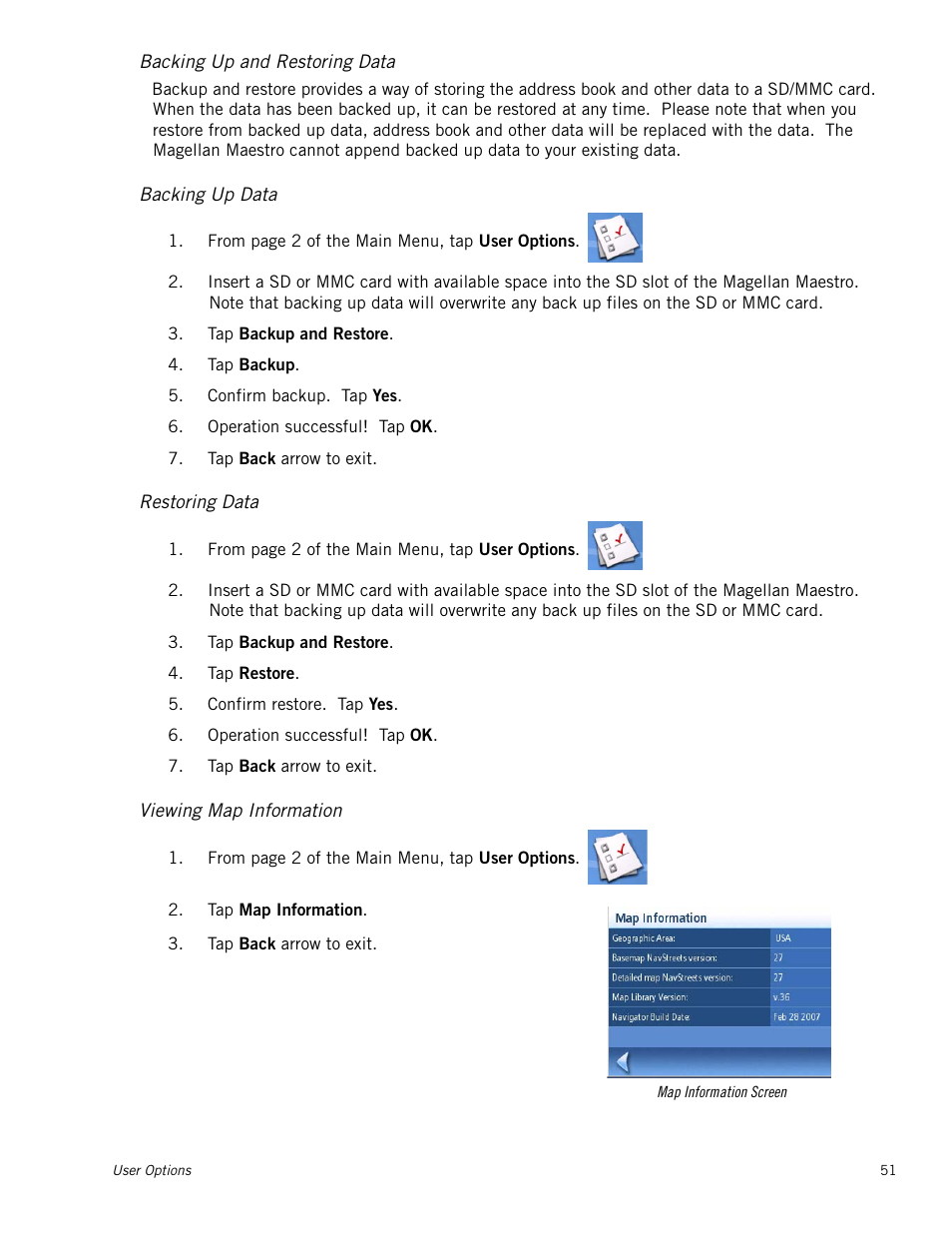 Magellan Maestro 3200 User Manual | Page 60 / 60