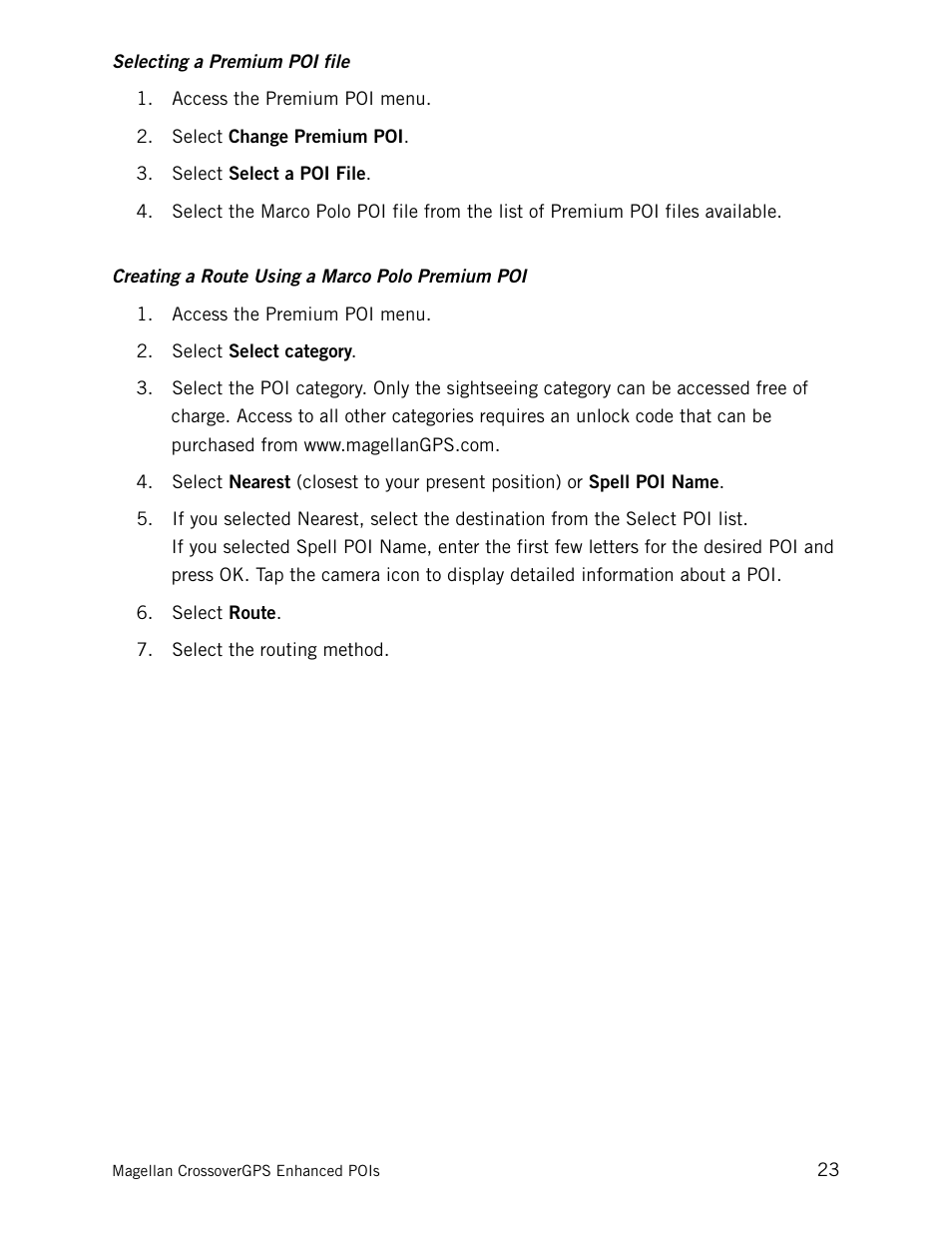 Magellan CrossoverGPS 980890-05 User Manual | Page 35 / 80