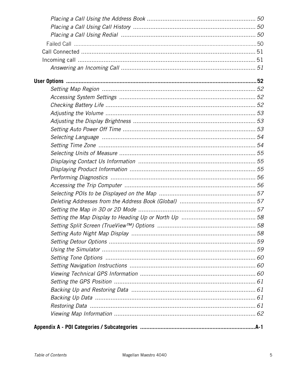 Magellan Maestro 4040 User Manual | Page 10 / 75