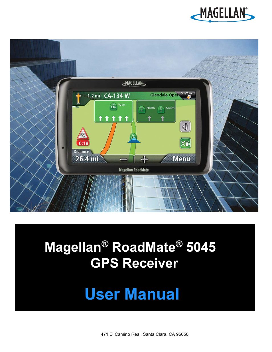 Magellan ROADMATE 5045 User Manual | 42 pages