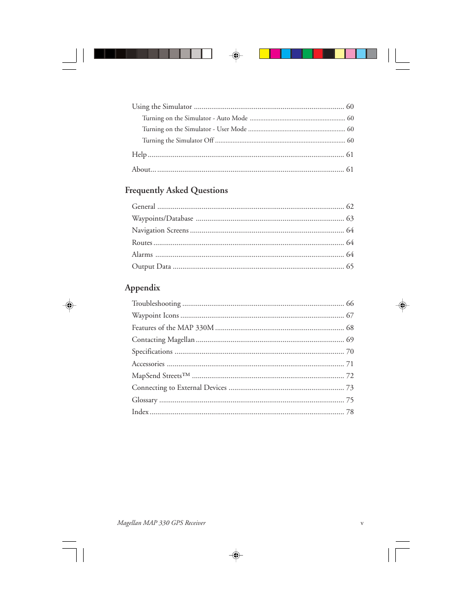 Magellan 330 Series User Manual | Page 11 / 94