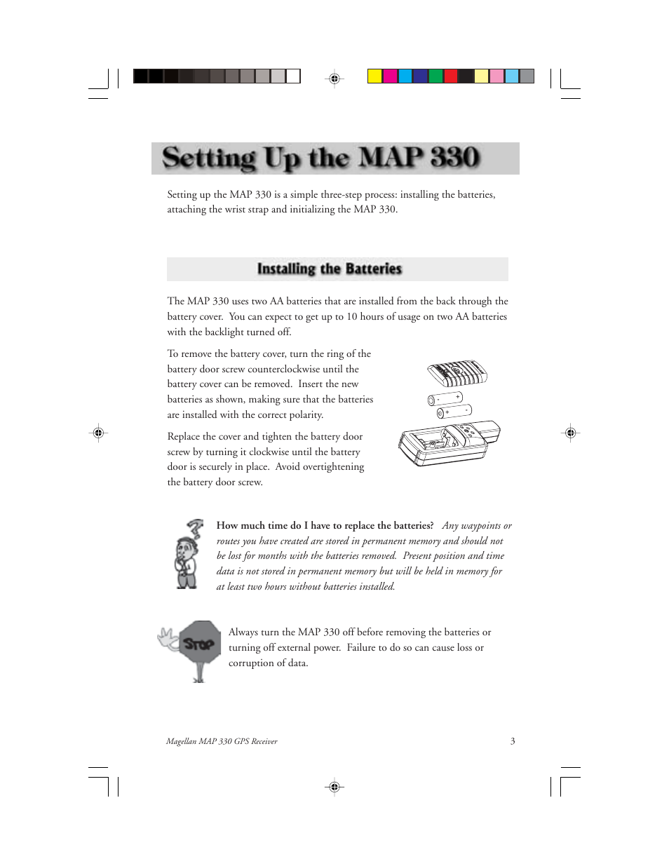 Magellan 330 Series User Manual | Page 15 / 94