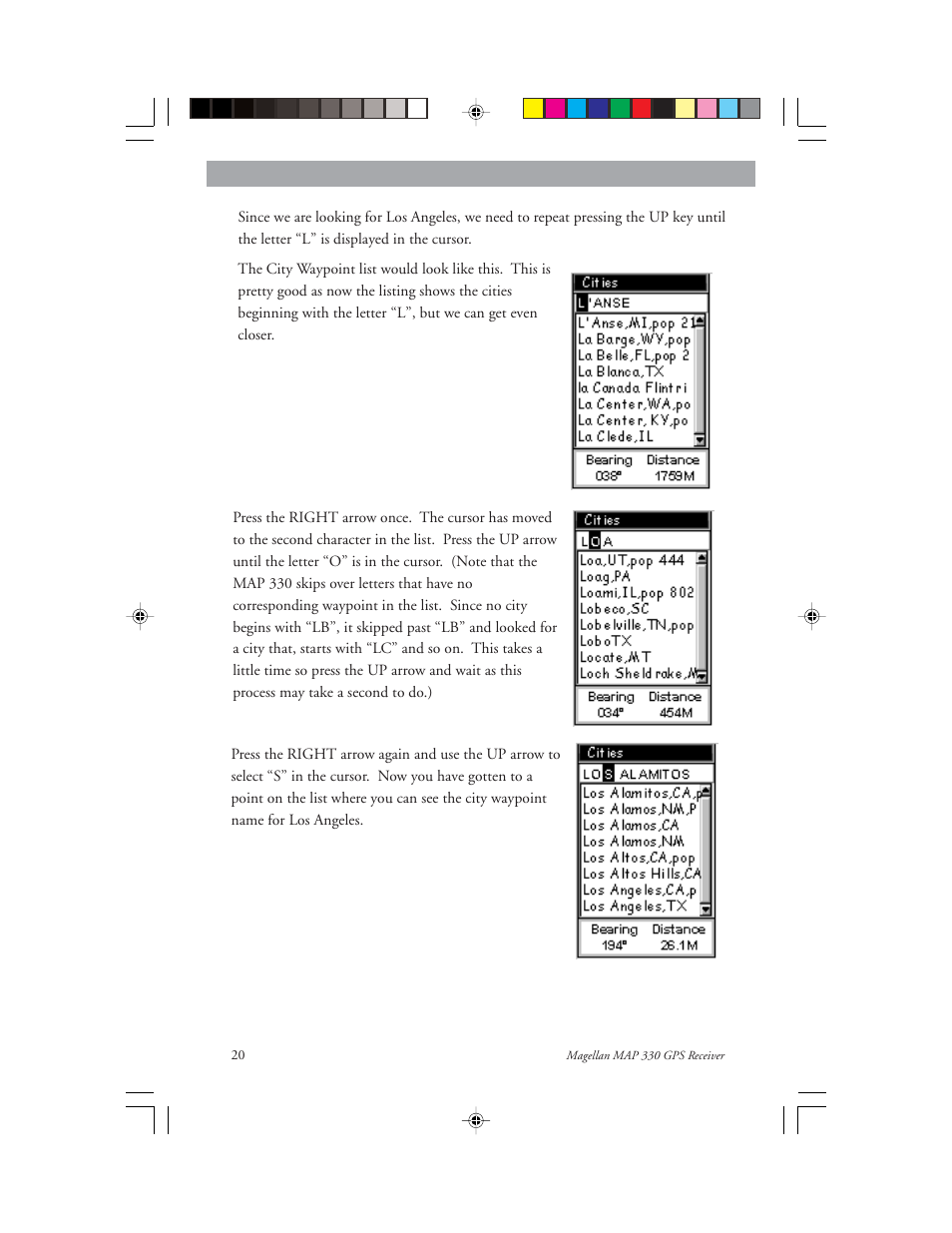 Magellan 330 Series User Manual | Page 32 / 94