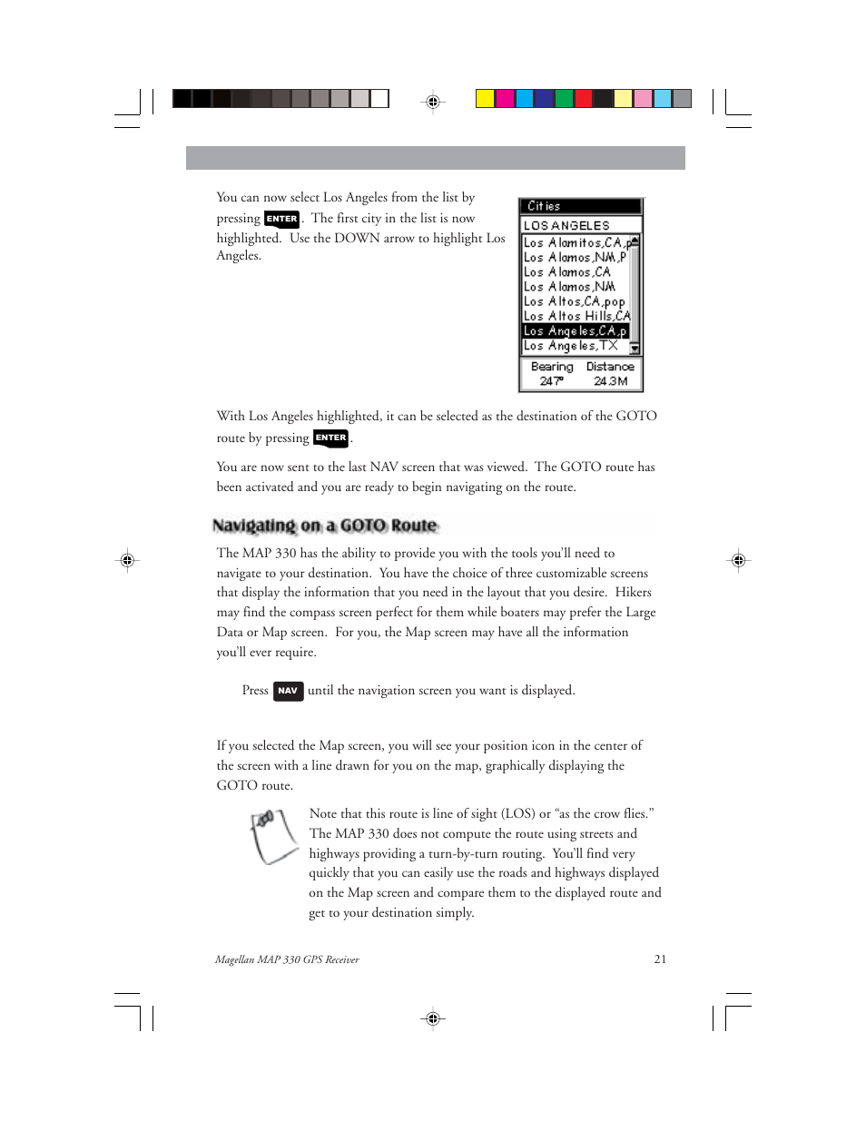Magellan 330 Series User Manual | Page 33 / 94