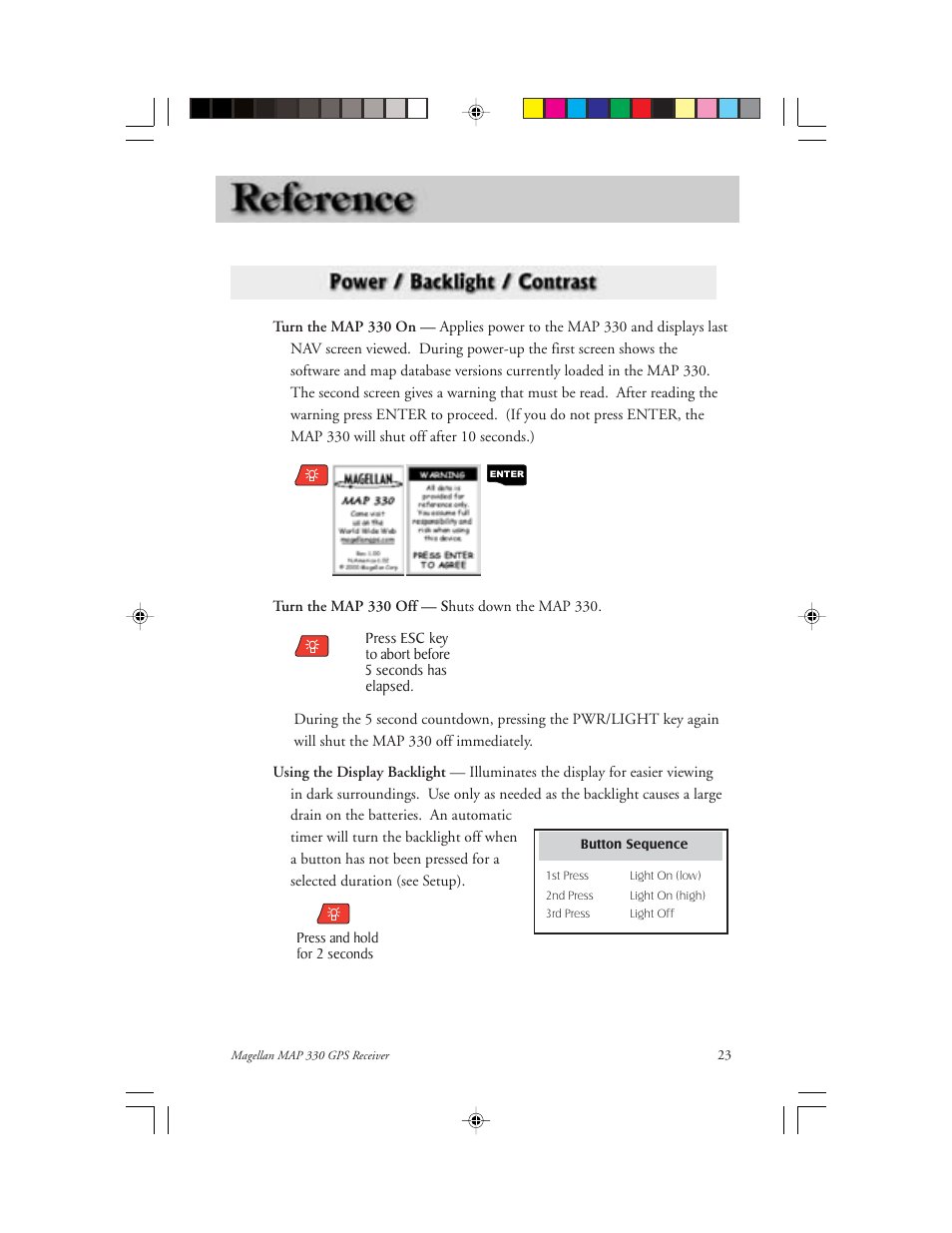 Magellan 330 Series User Manual | Page 35 / 94
