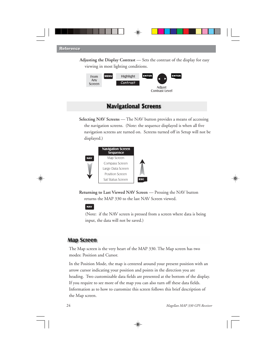 Magellan 330 Series User Manual | Page 36 / 94