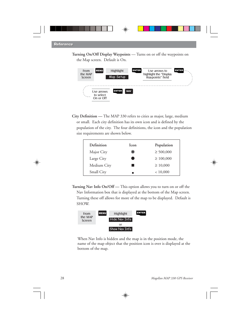 Magellan 330 Series User Manual | Page 40 / 94