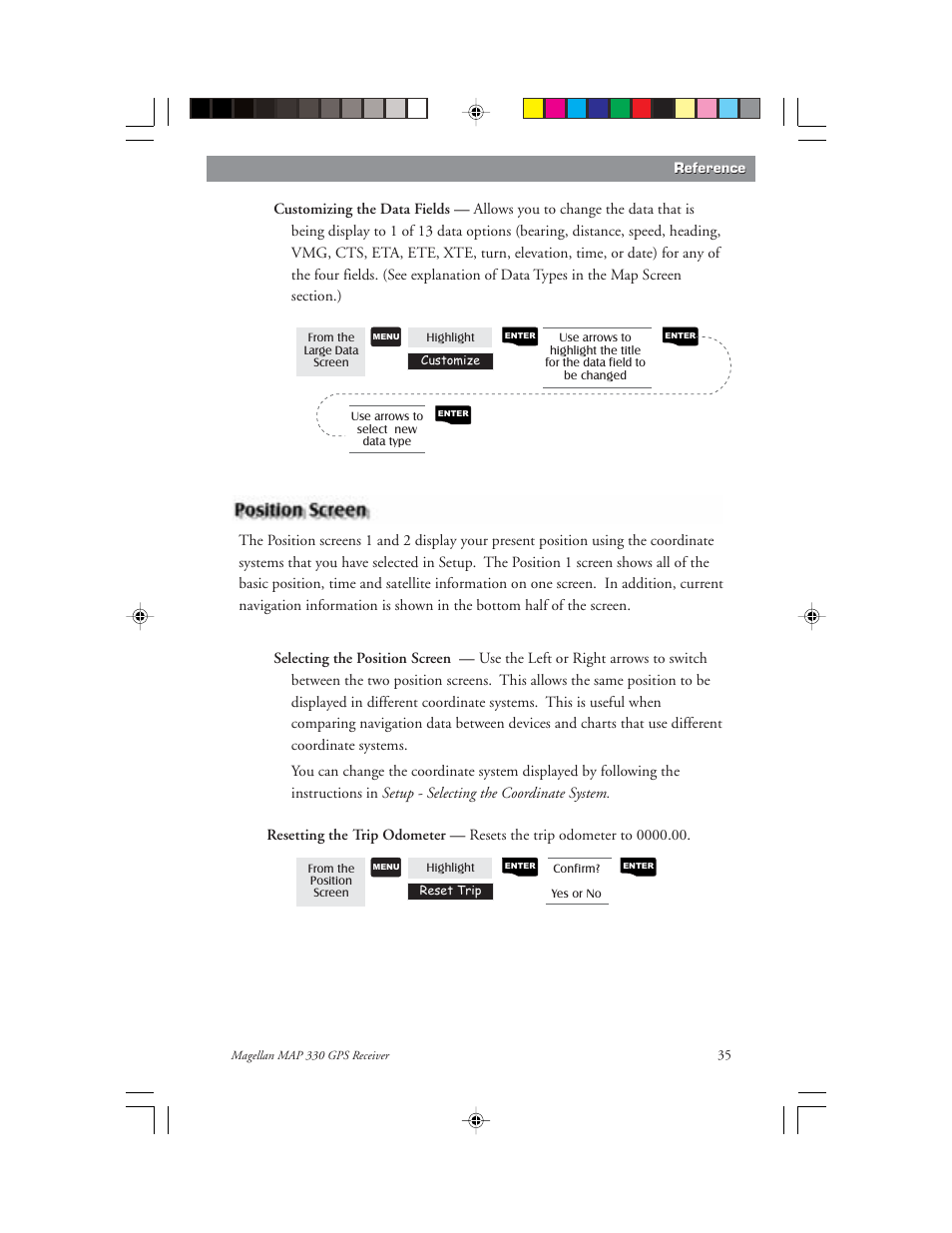 Magellan 330 Series User Manual | Page 47 / 94