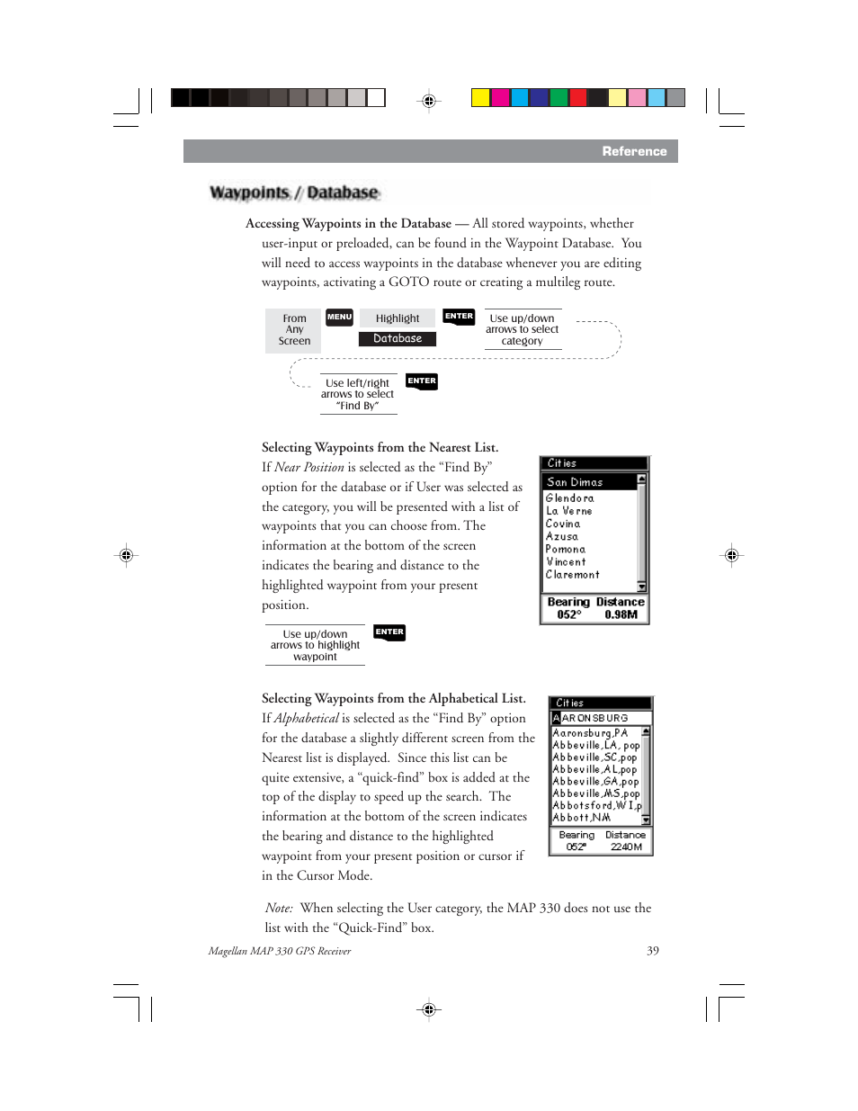 Magellan 330 Series User Manual | Page 51 / 94