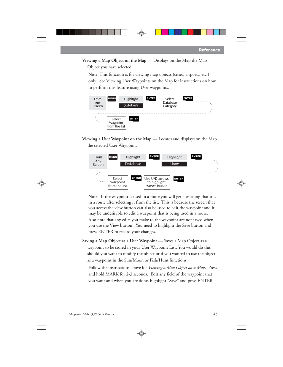 Magellan 330 Series User Manual | Page 55 / 94