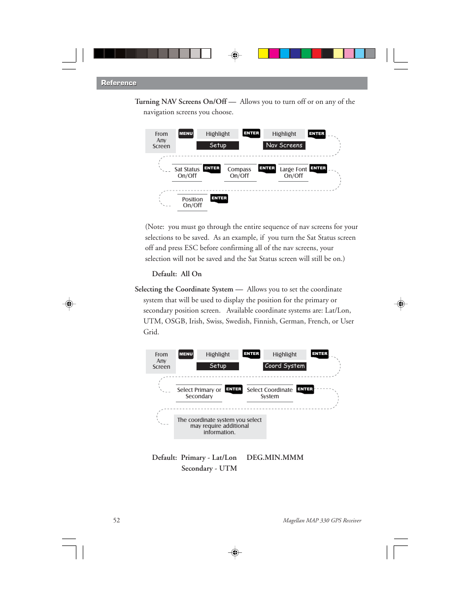 Magellan 330 Series User Manual | Page 64 / 94