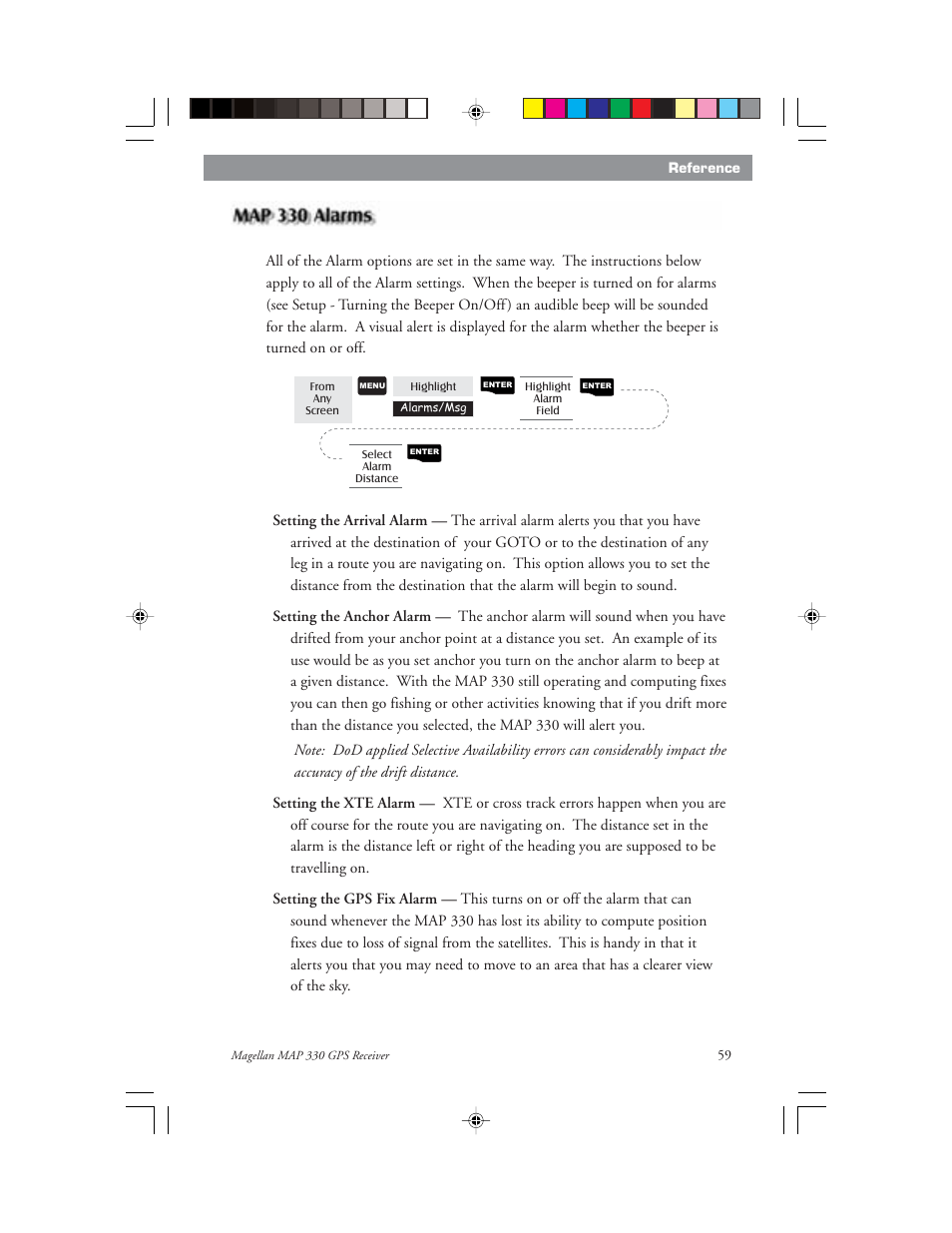Magellan 330 Series User Manual | Page 71 / 94