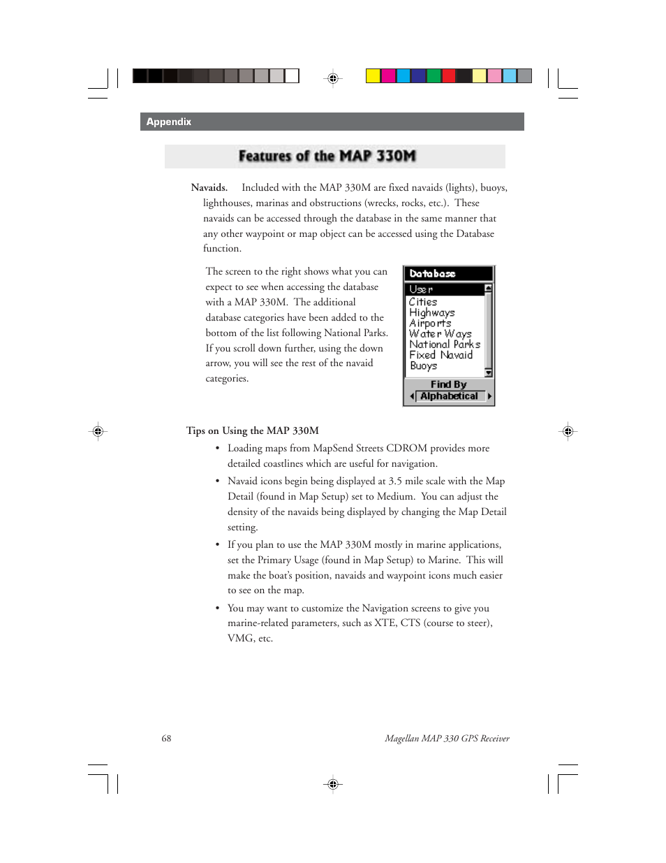 Magellan 330 Series User Manual | Page 80 / 94