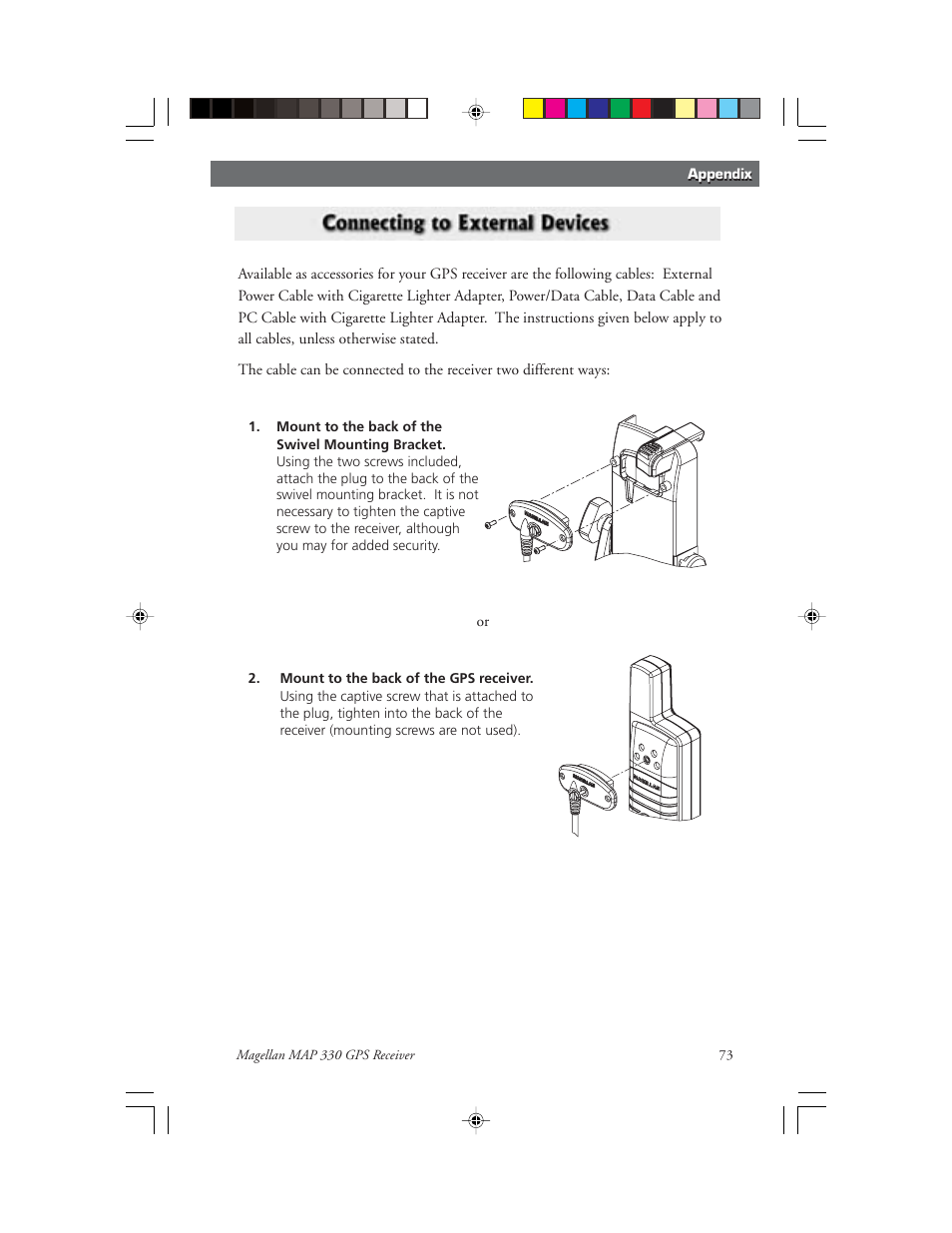 Magellan 330 Series User Manual | Page 85 / 94