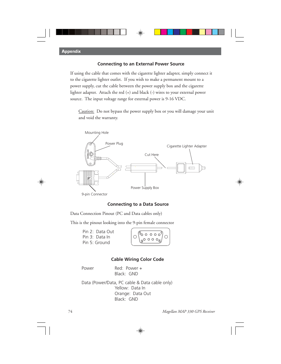 Magellan 330 Series User Manual | Page 86 / 94