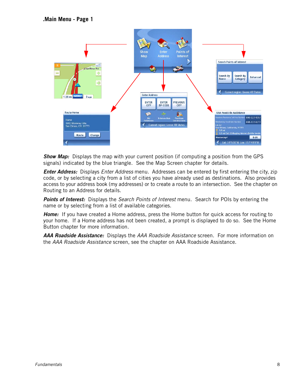 Magellan MAESTRO 3210 User Manual | Page 17 / 68