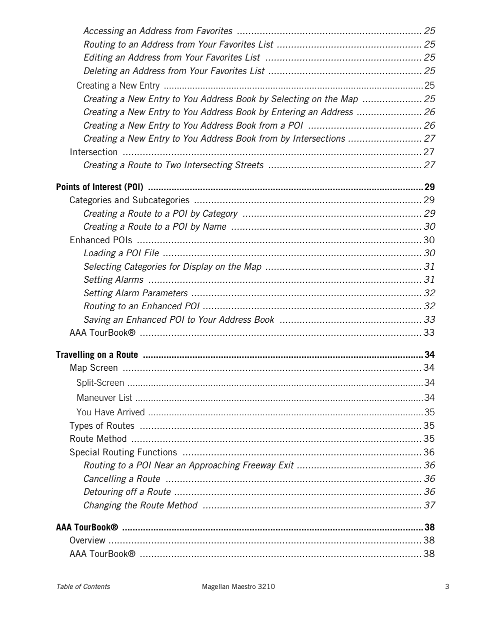 Magellan MAESTRO 3210 User Manual | Page 7 / 68