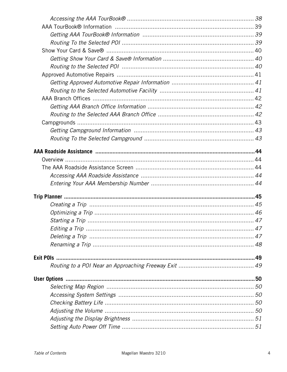 Magellan MAESTRO 3210 User Manual | Page 8 / 68