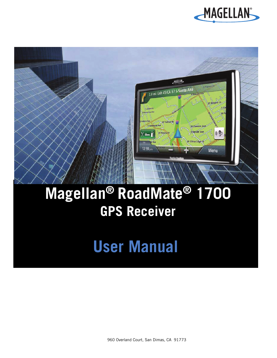 Magellan RoadMate 1700 User Manual | 40 pages
