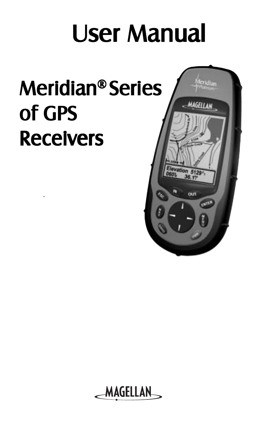 Magellan Meridian User Manual | 102 pages