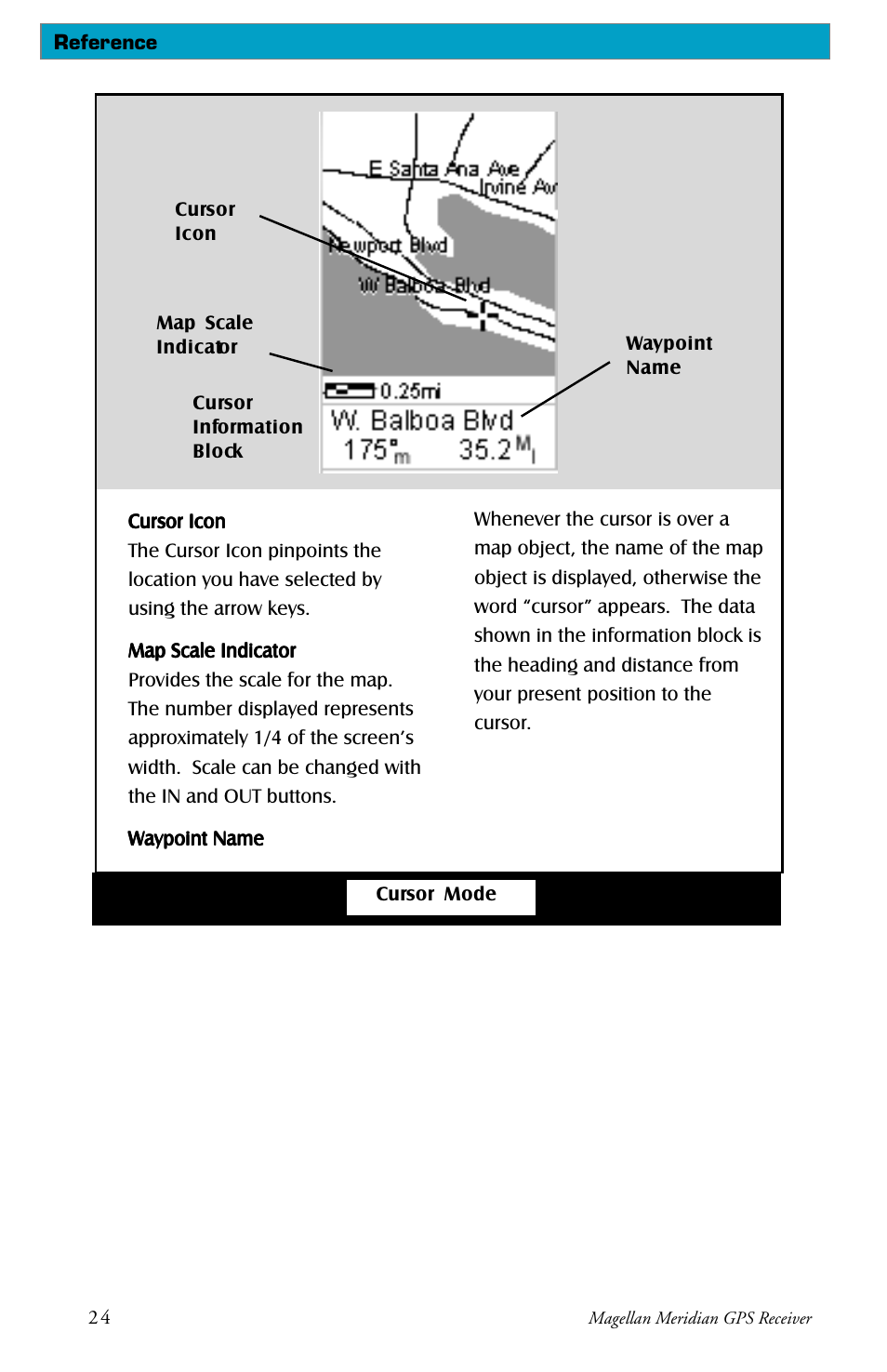 Magellan Meridian User Manual | Page 32 / 102