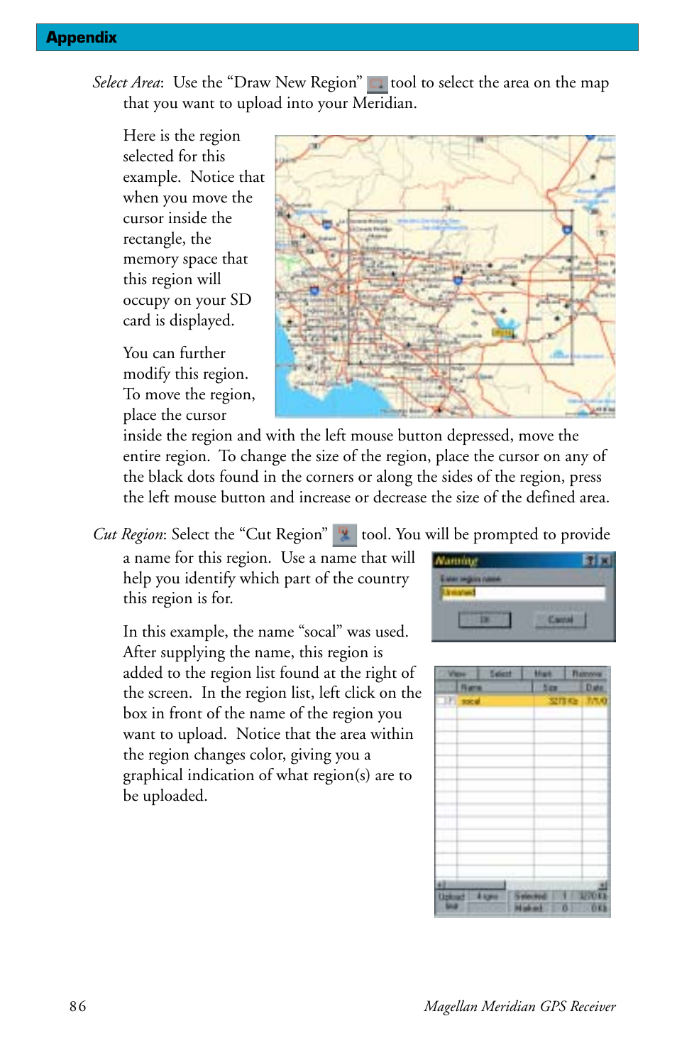 Magellan Meridian User Manual | Page 94 / 102