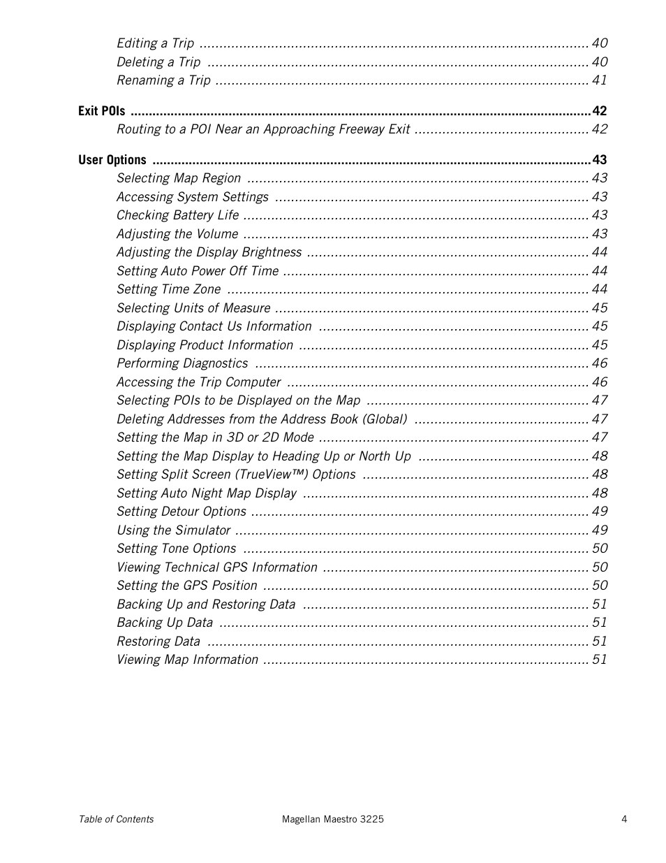 Magellan Maestro 3225 User Manual | Page 8 / 60