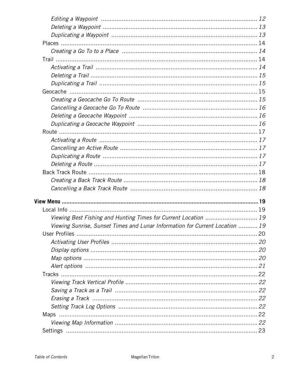 Magellan eXplorist 400 User Manual | Page 6 / 31