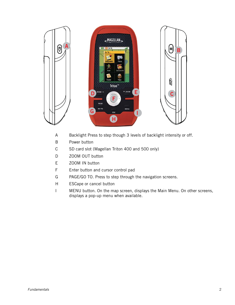 Magellan eXplorist 400 User Manual | Page 9 / 31
