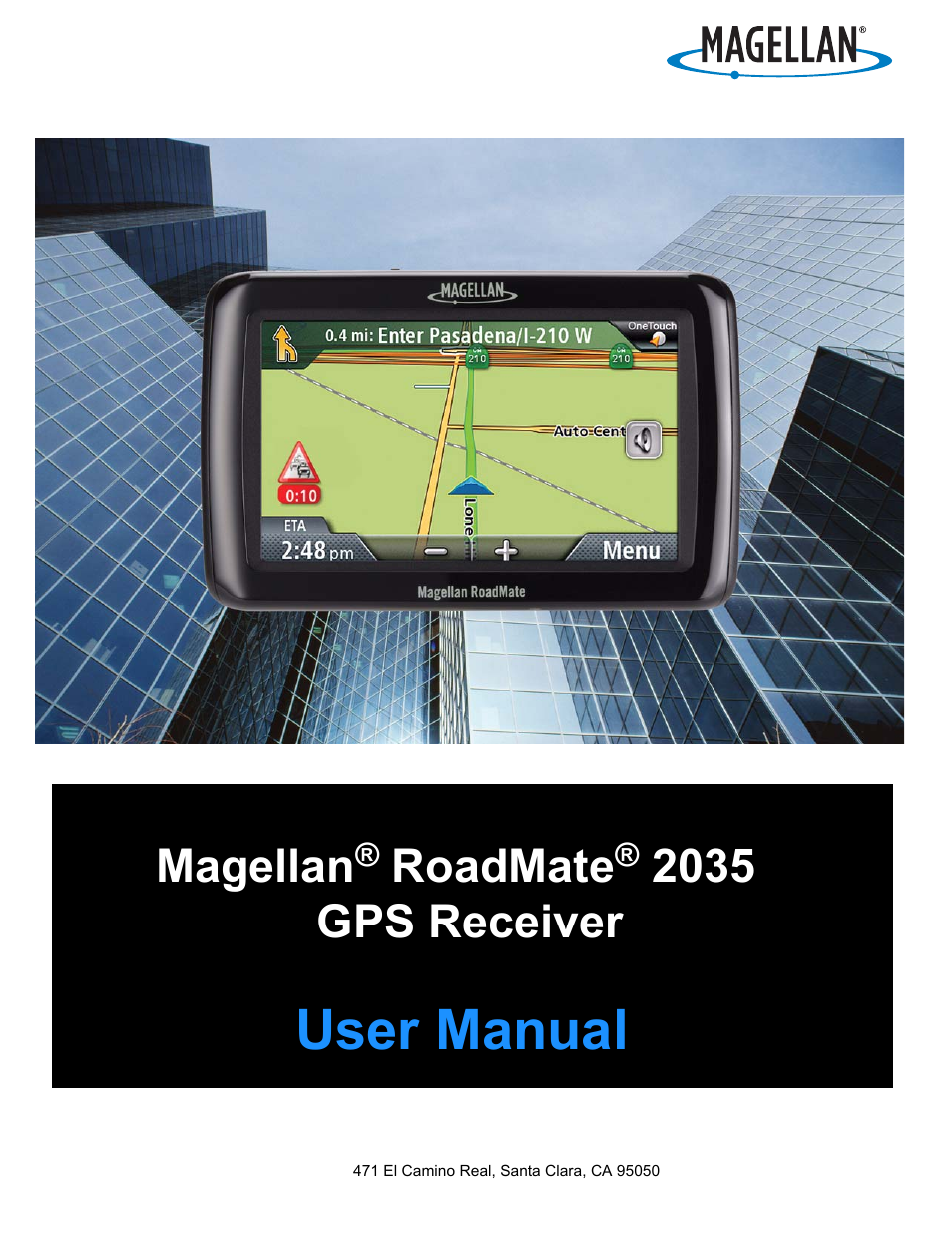 Magellan RoadMate 2035 User Manual | 41 pages