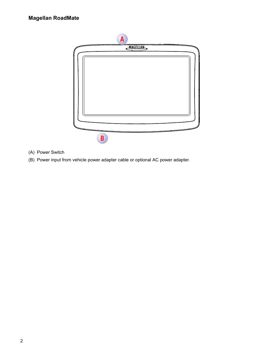 Magellan roadmate | Magellan RoadMate 2035 User Manual | Page 10 / 41
