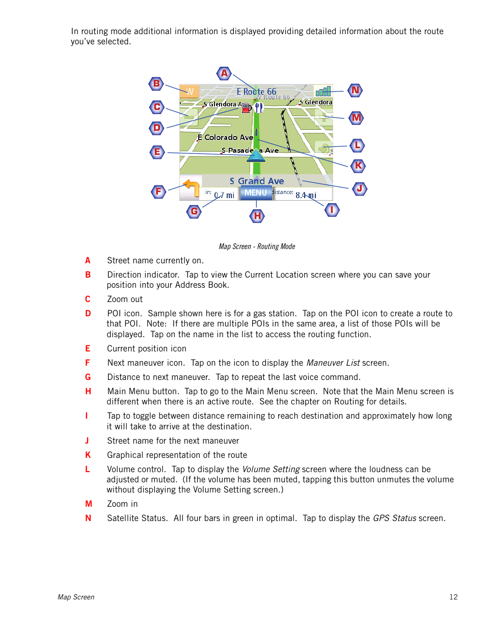 Magellan MAESTRO 3100 User Manual | Page 20 / 55
