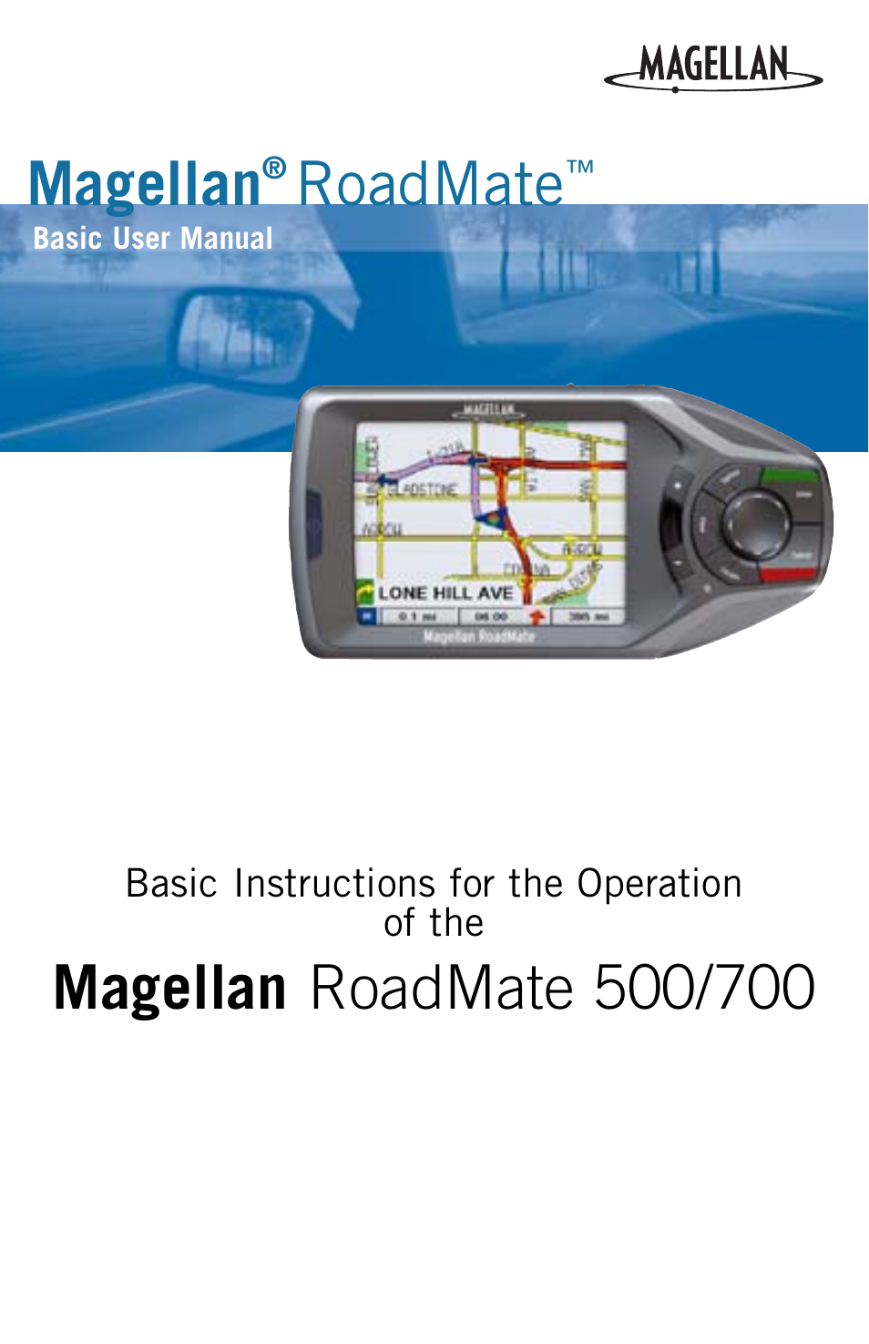 Magellan RoadMate 700 User Manual | 27 pages