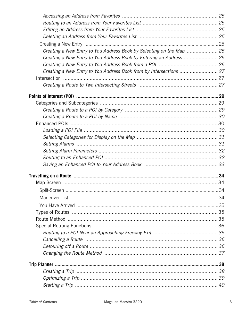 Magellan Maestro 3220 User Manual | Page 7 / 60